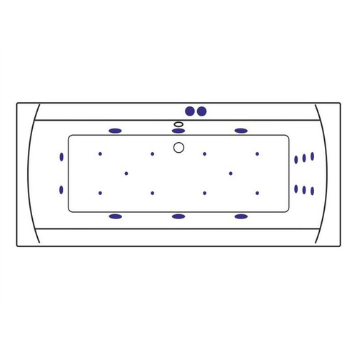 Акриловая ванна Excellent Aquaria Lux Ultra 180x80 WAEX.AQU18.ULTRA