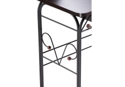 Туалетный столик Клео 3 черный / венге