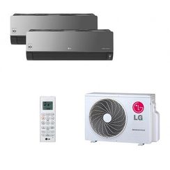Мульти сплит-система LG на 2 комнаты (20+35 кв.м.) Artcool Mirror