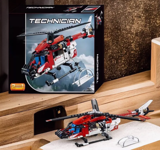 Конструктор Вертолёт 2 в 1 364 детали