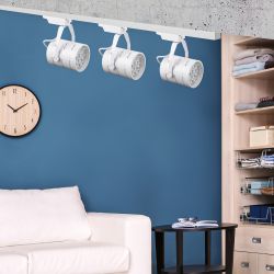 Трековый светильник однофазный ЭРА TR3 - 12 WH светодиодный 12Вт белый SMD | Однофазные светильники LED