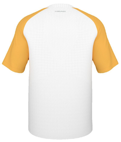 Теннисная футболка Head Performance MC New York T-Shirt - white/banana