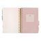 Bloknot \ Блокнот \ Notebook Записная книжка "Art Journal" А5, 120 л. на гребне, с разделителями "Флора. Гранат"