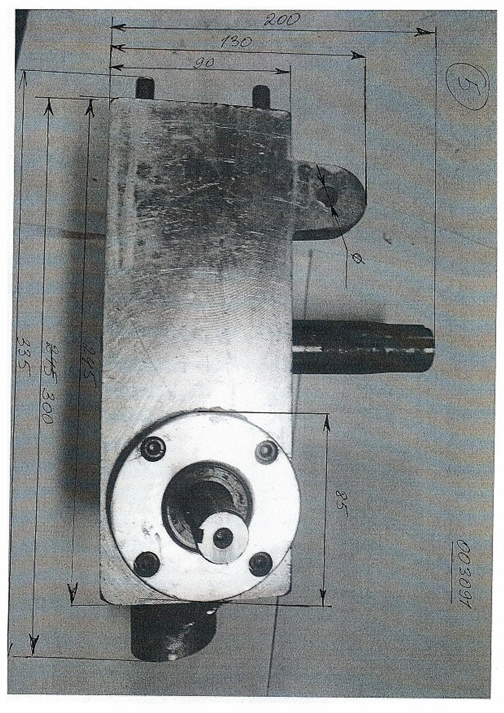 Редуктор DMD1000/Gear Case