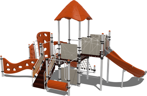 Детский городок Гренада (комплектация 3, паттерн Vector)