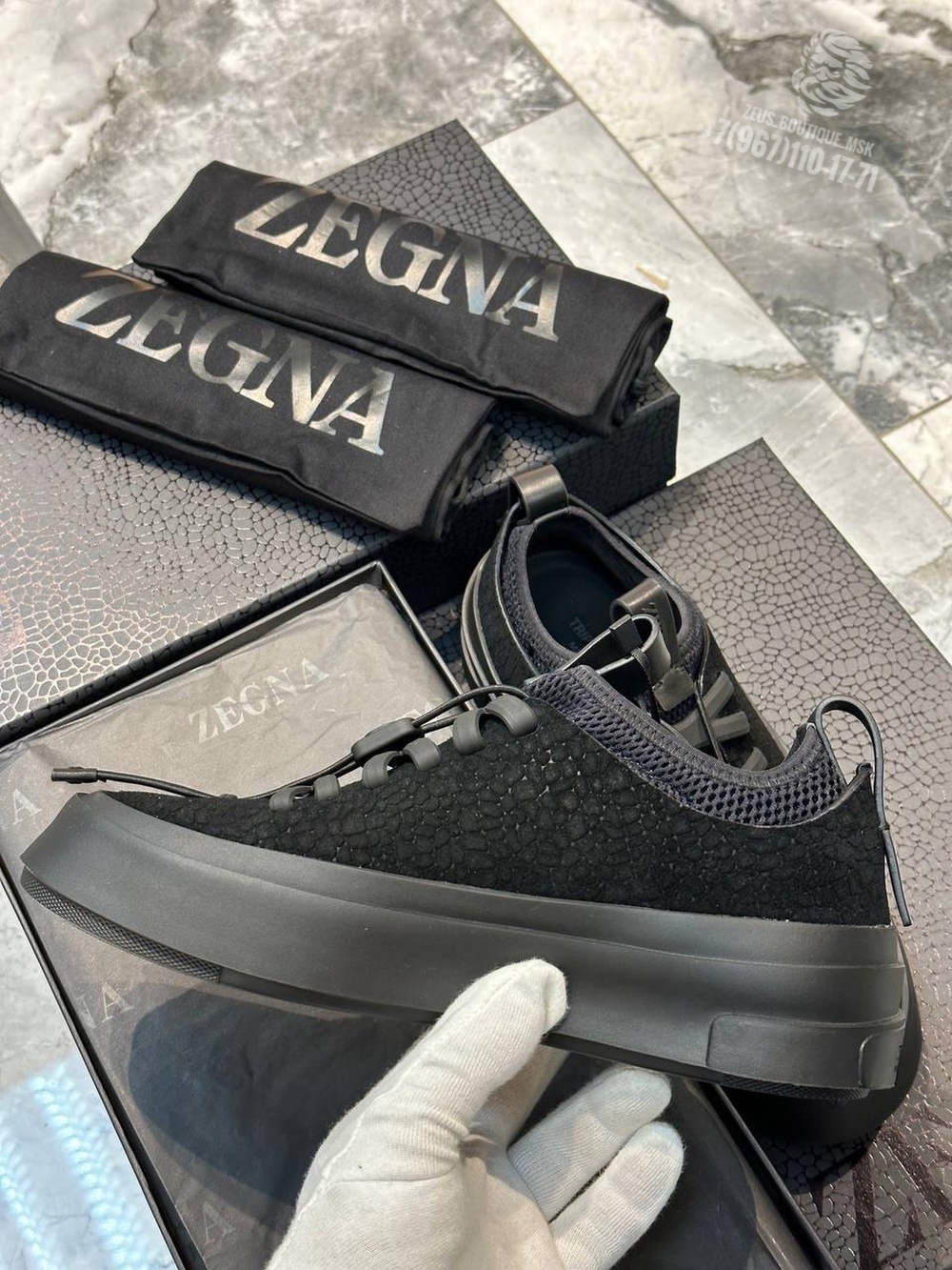 Кеды Ermenegildo Zegna