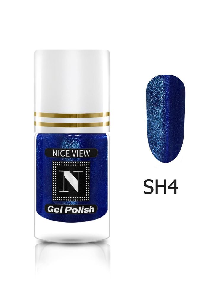 Nice View Гель-лак для ногтей Luma Shimmer, SH-004, Sapphire, 12 мл