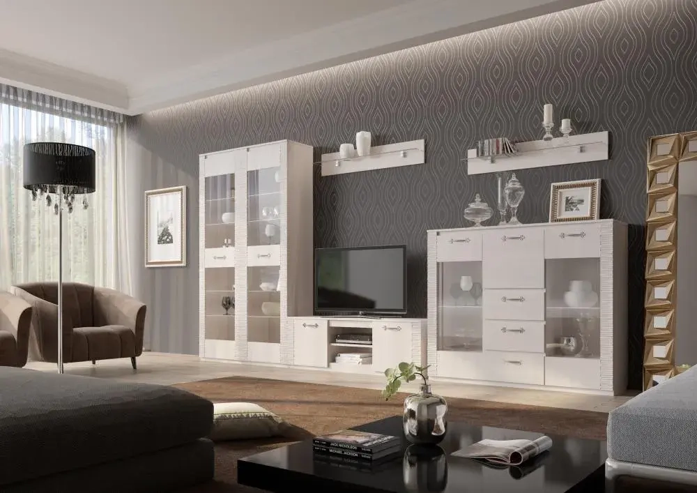 Модульная гостиная "Элана" композиция #4