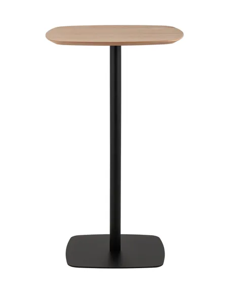 Барный стол Studio, 60х60х103 см, светлое дерево/черный