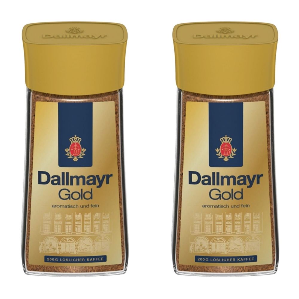 Кофе растворимый Dallmayr Gold 100 г, 2 шт