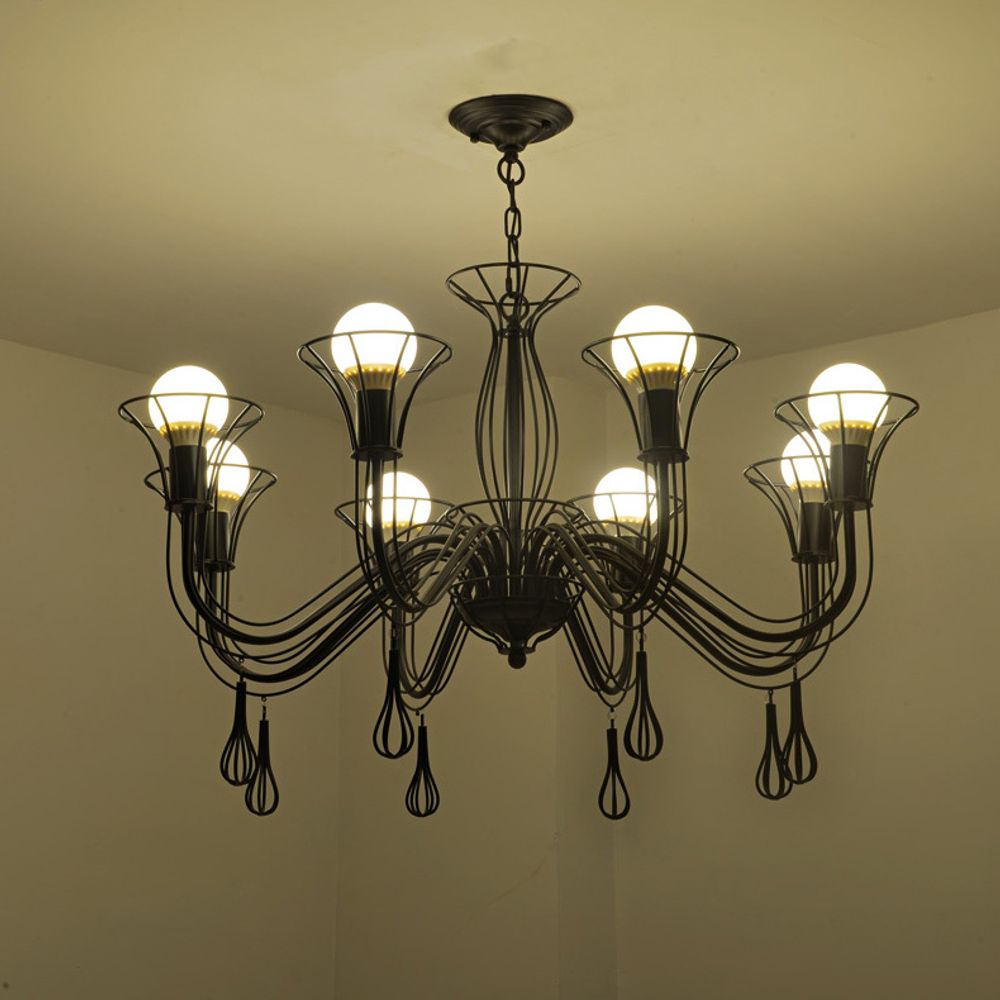 Подвесная Люстра Cast 8 White By Imperiumloft