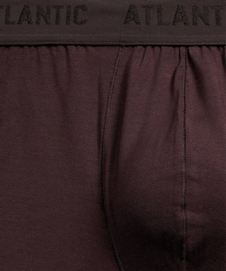 Трусы мужские боксеры Atlantic MH-1199 Pima cotton, шоколадный