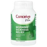 Conceive Plus, утренний токсикоз, 60 веганских капсул (500 мг в 1 капсуле)