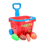 Набор овощей и фруктов с корзинкой BTG-001