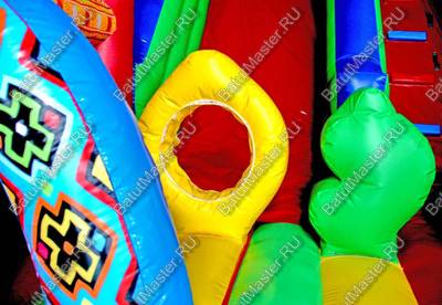 Надувная горка "Индиана" 7*5*6 м