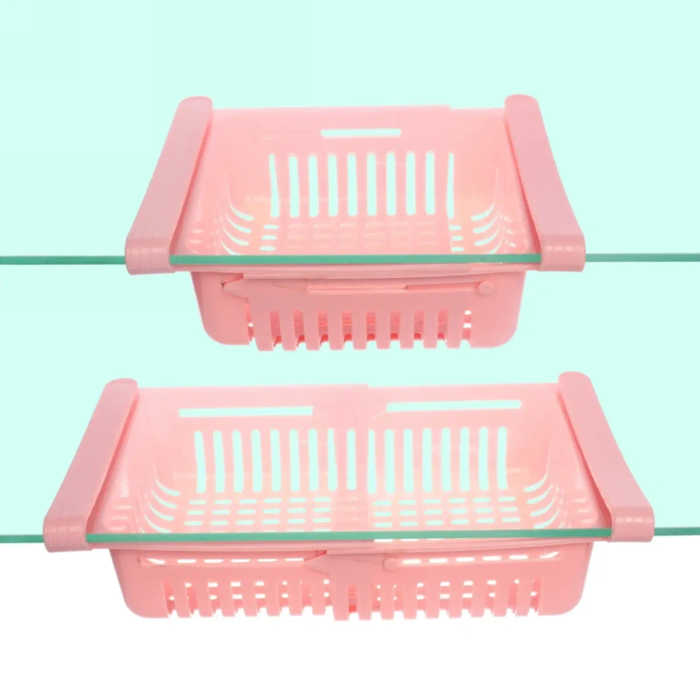 Полка пластиковая в холодильник раздвижная 20,5/28,5*16*6,5см