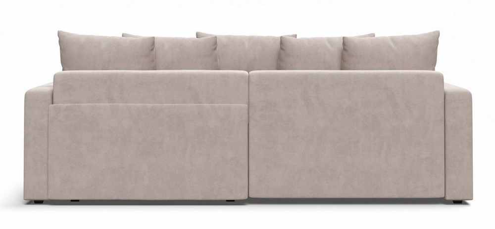 Диван Угловой Босс Тренд (Велюр Монолит латте)