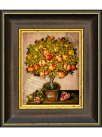 Картина настенная интерьерная в багетной раме 20*23 см