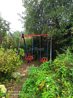 Монтаж уличных качелей Sv Sport