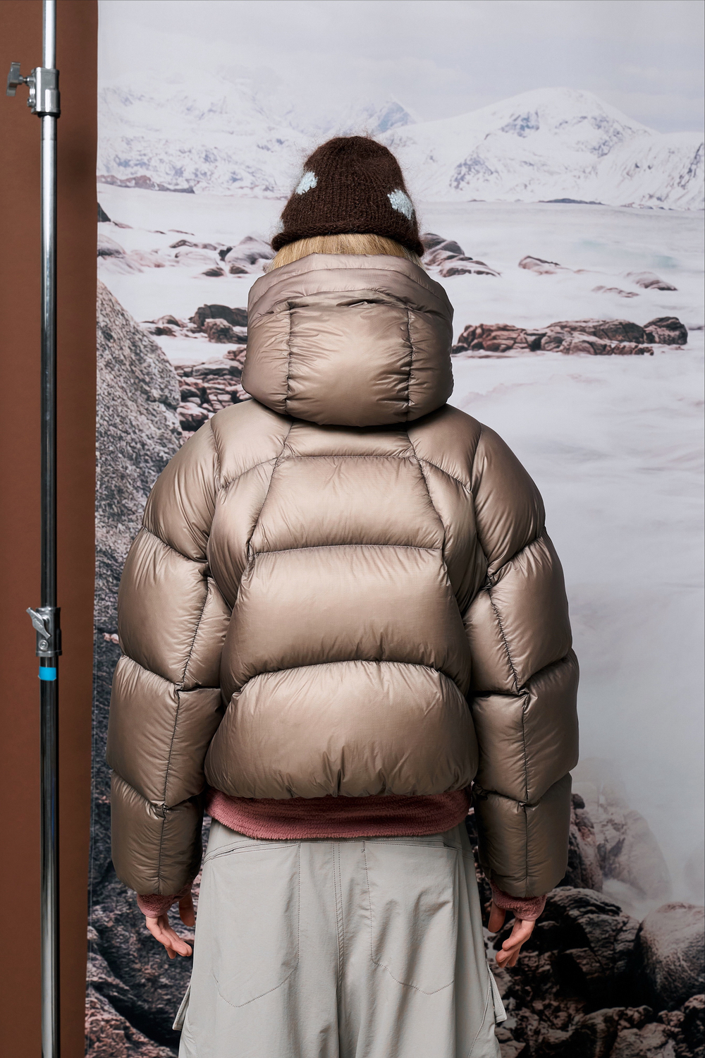 Куртка Nothomme Blue Monte Women’s Large Down Jacket "Ash Purple"