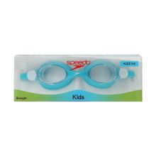 Очки для плав. детск. SPEEDO SKOOGLES Jr, 8-7500645002-C16MP, ПРОЗРАЧНЫЕ линзы, голубая оправа
