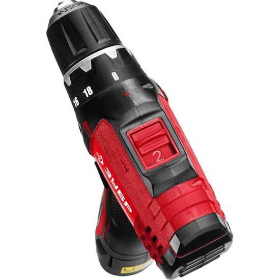 Аккумуляторный шуруповерт "ЗУБР" ДА-12-2-Ли КНМ3