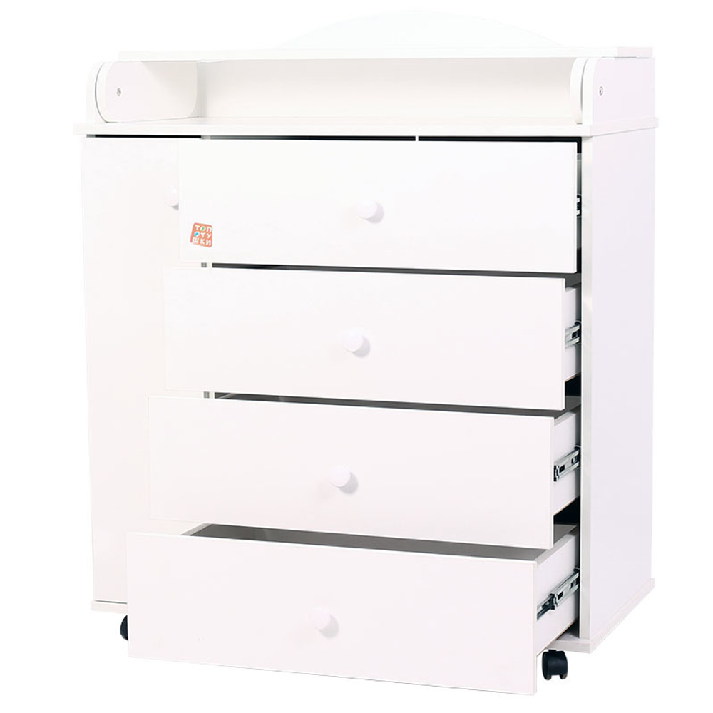 Комод "Потапыч" 5 ящ. (арт.67) 800/5 (белый)