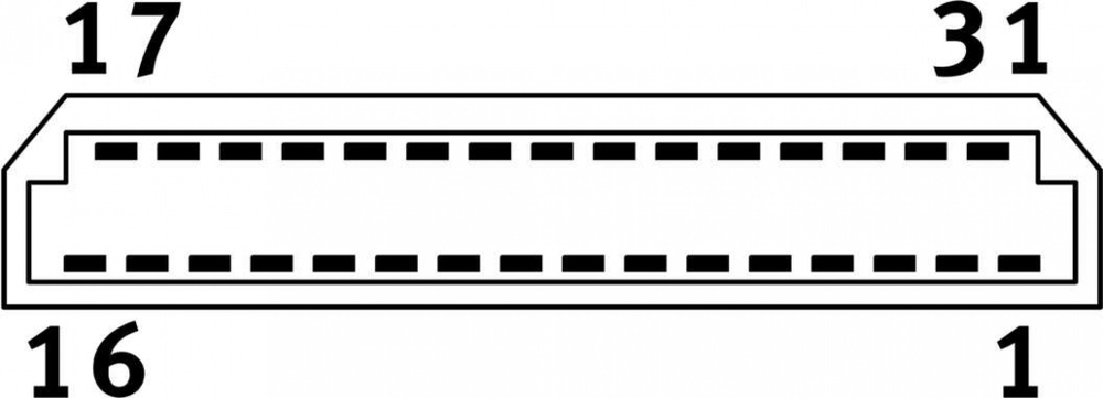 NEBM-F1W31-XC-0.5-F1N-DF1W31 Кабель электродвигателя