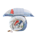 Комплект постельного белья Сатин с Одеялом Young 100% хлопок на резинке OBKR026