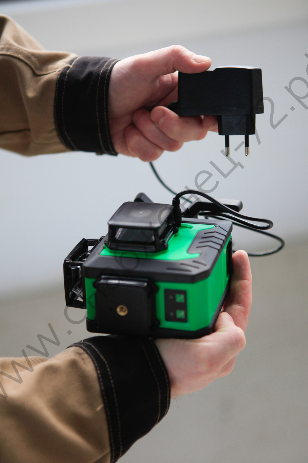 Лазерный уровень INSTRUMAX GREENLINER 3-360/B SET