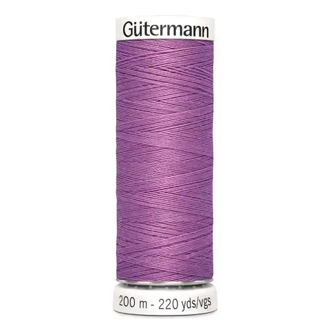 Нить Sew-All 200 м, Gutermann, 716 сиренево-розовый