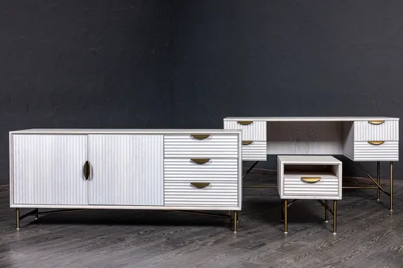 Тумбочка HAINES premium white