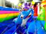 Батут с горкой "В гостях у моря" 12*6*6 м
