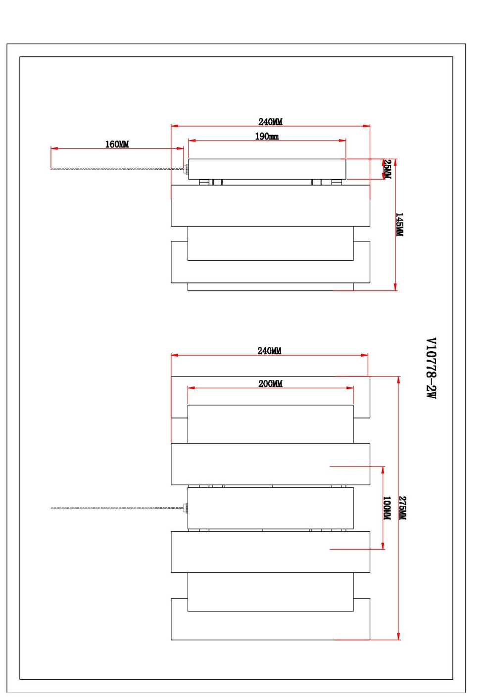 Бра Moderli V10778-2W Monte