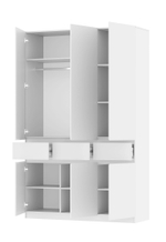 Шкаф 3-х ств. с ящиками Бостон