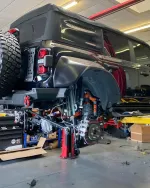 Комплект для увеличения хода задней подвески Bronco Raptor 2022+ с креплением амортизатора и буферным упором
