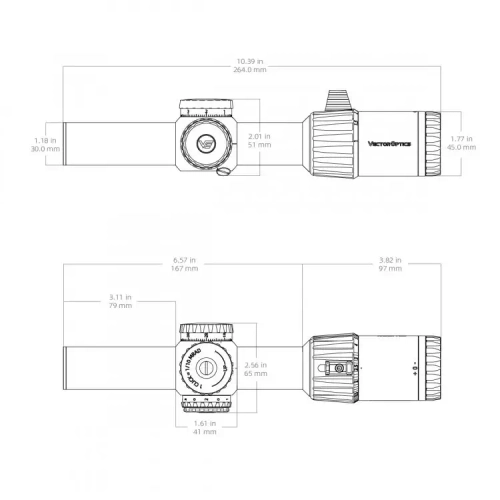 Прицел Vector Optics Taurus 1-6x24 GENII (SCOC-49)