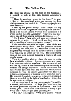 The Yellow Face | Fred Merrick White