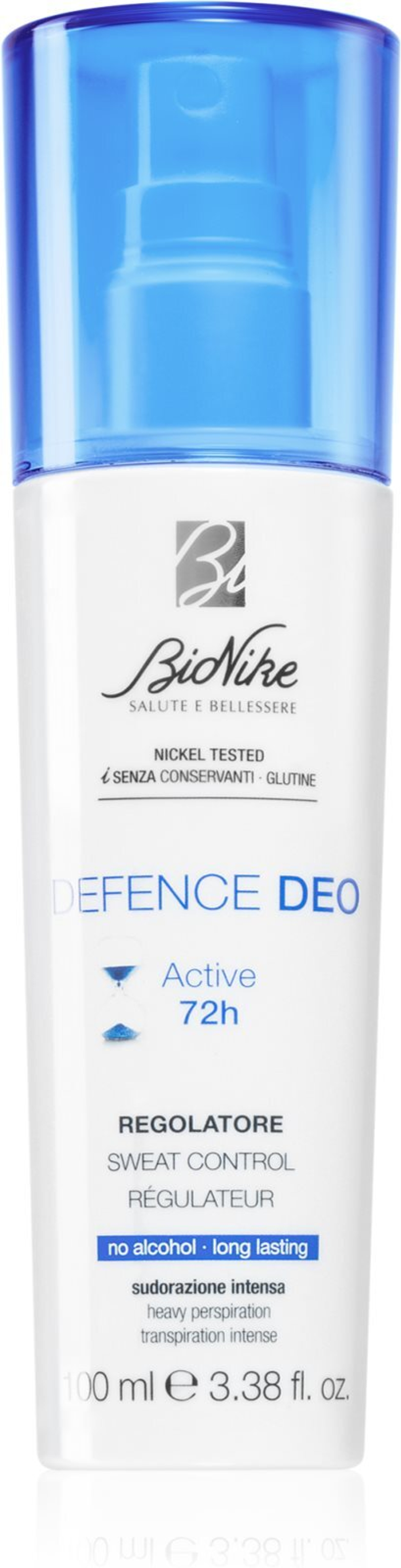 BioNike Defence Deo - дезодорант с распылителем 72 часа /   100  ml  / GTIN 8029041122054