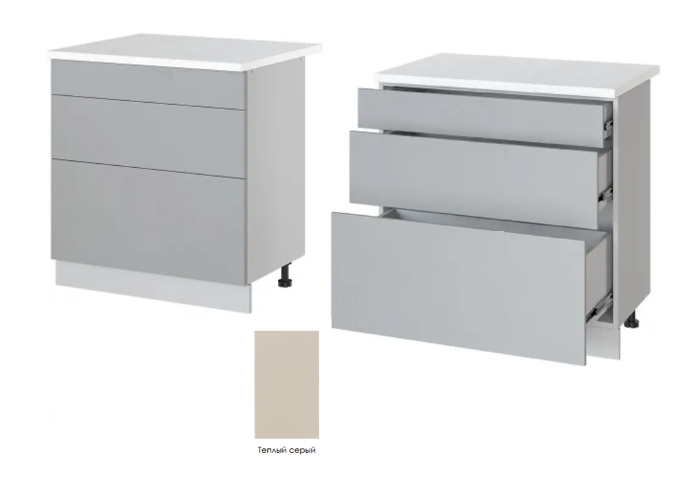 Фасад Стенли ШН3Я 600 Теплый серый