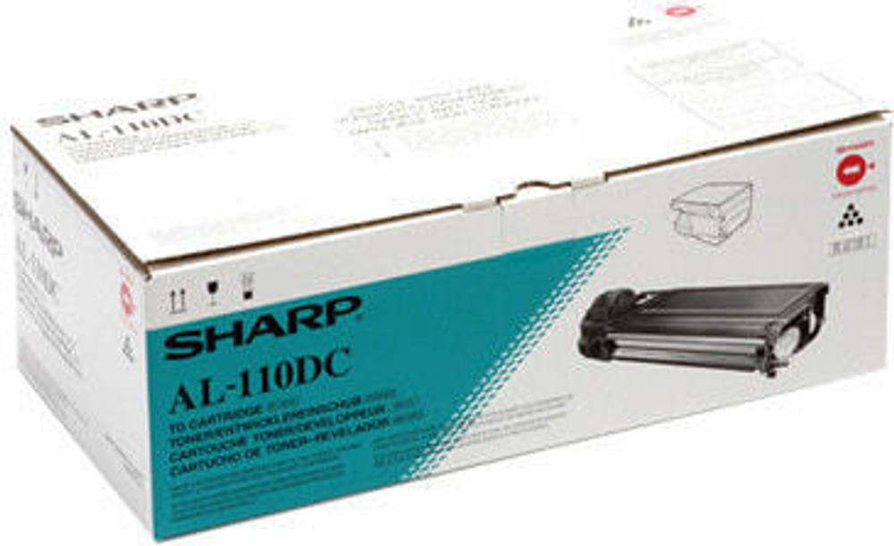 Картридж тонерный черный 1 шт Sharp AL-110DC