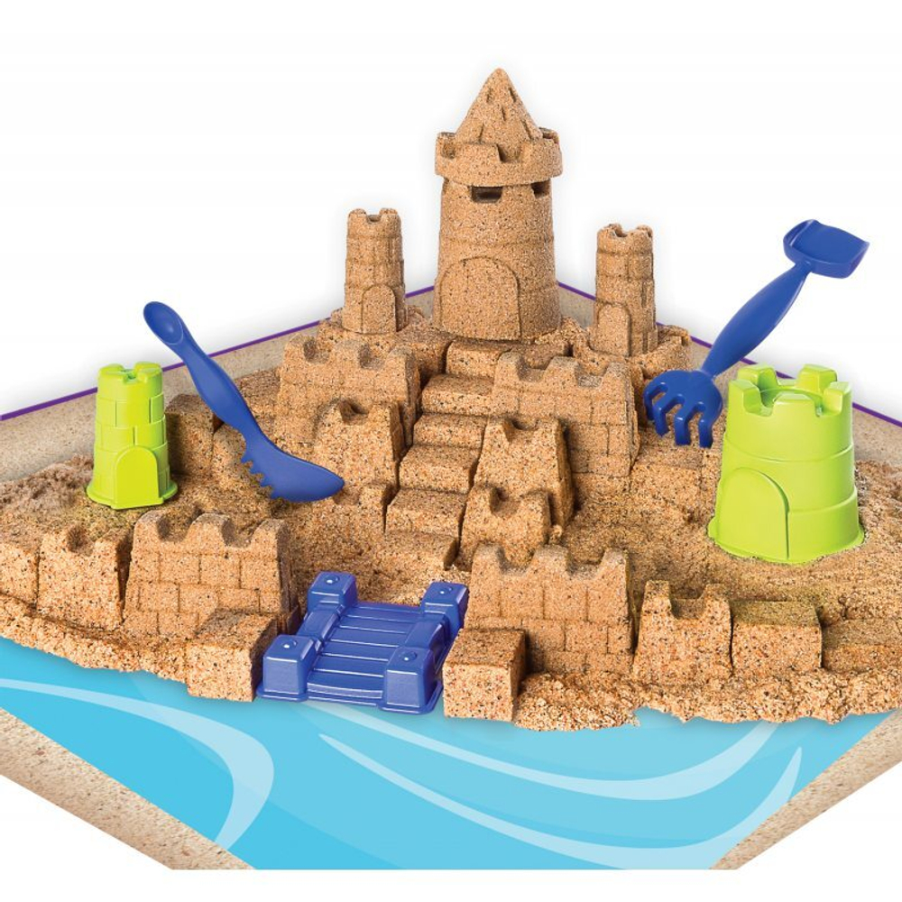 Kinetic Sand - Пляжный замок из кинетического песка 1,4 кг 20102809