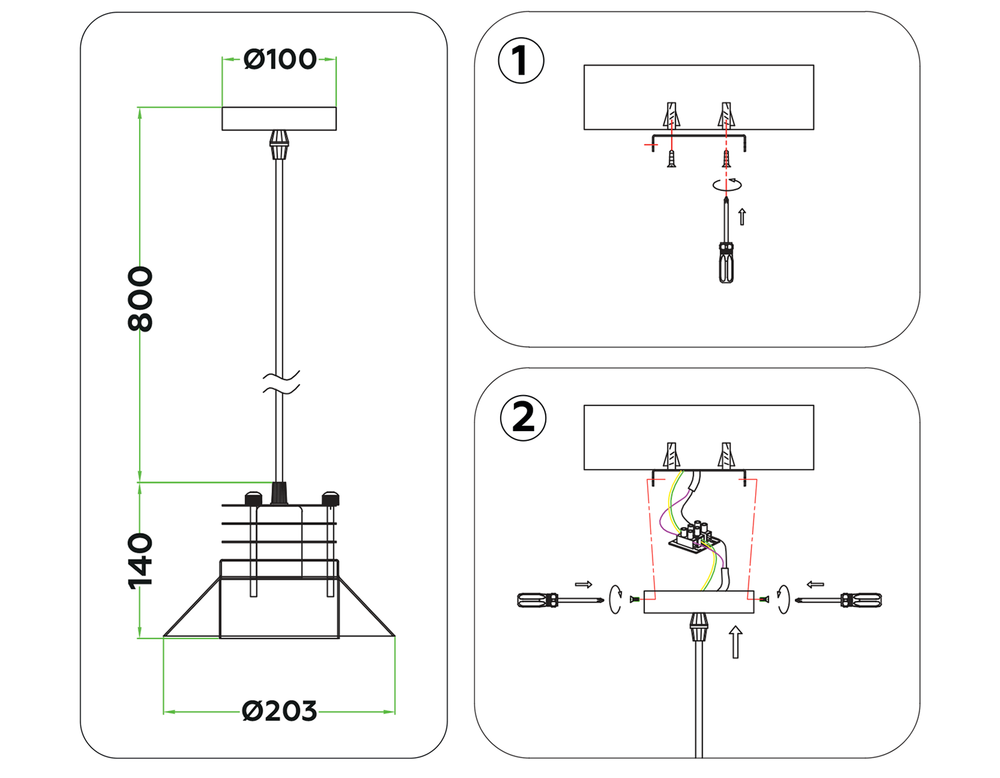 Ambrella Подвесной светильник в стиле лофт Loft TR8171