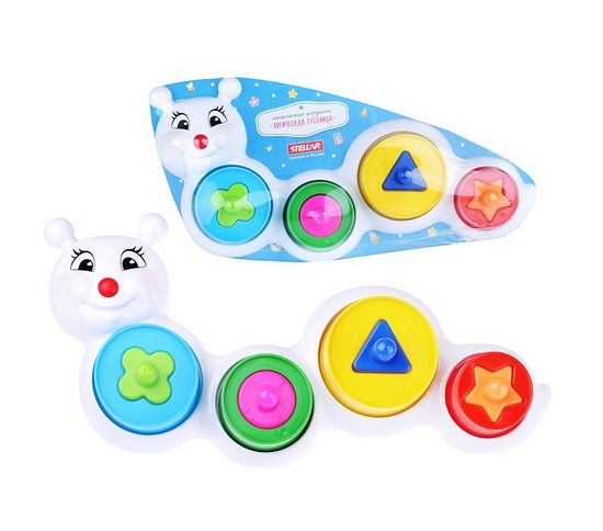 Сортер "Логическая Гусеница", Stellar