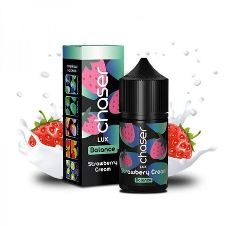Chaser LUX - Strawberry Cream (30ml, 5% nic)