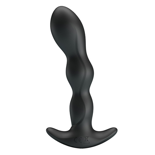 Черный массажер простаты 14,5см Pretty Love Special Anal Massager BI-040068