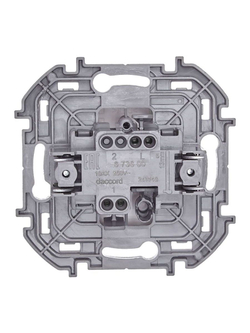 Выключатель 1-кл. Inspiria 10А IP20 250В 10AX механизм бел. IEK 673600