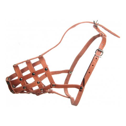 Зооник намордник кожаный №3 (колли)