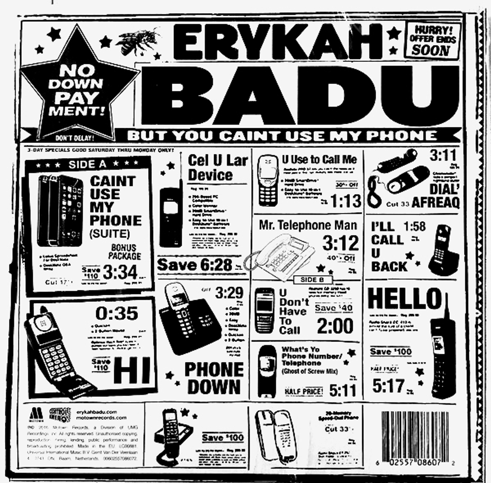 Erykah Badu / But You Caint Use My Phone (LP)