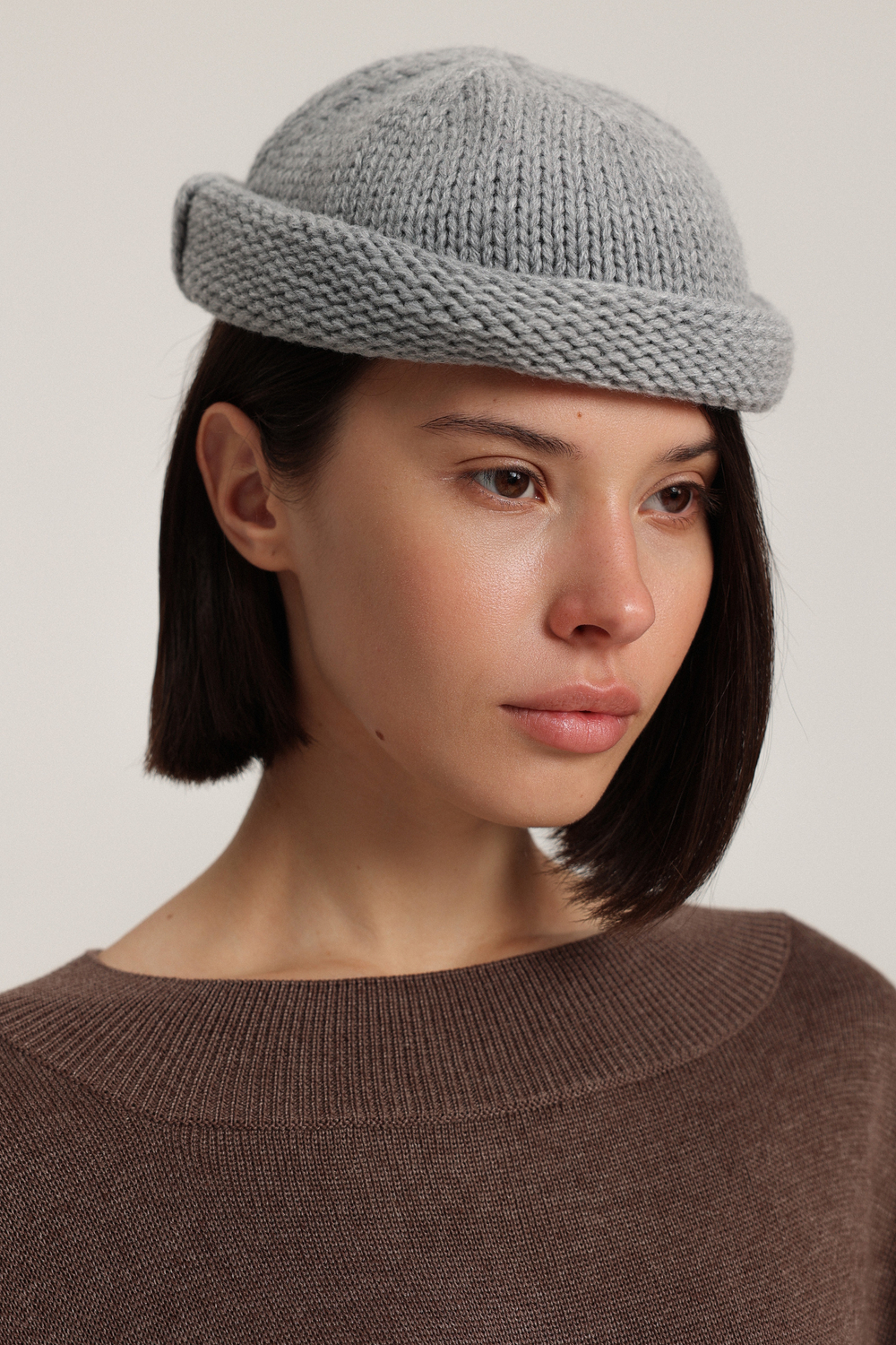 Шапка вязаная